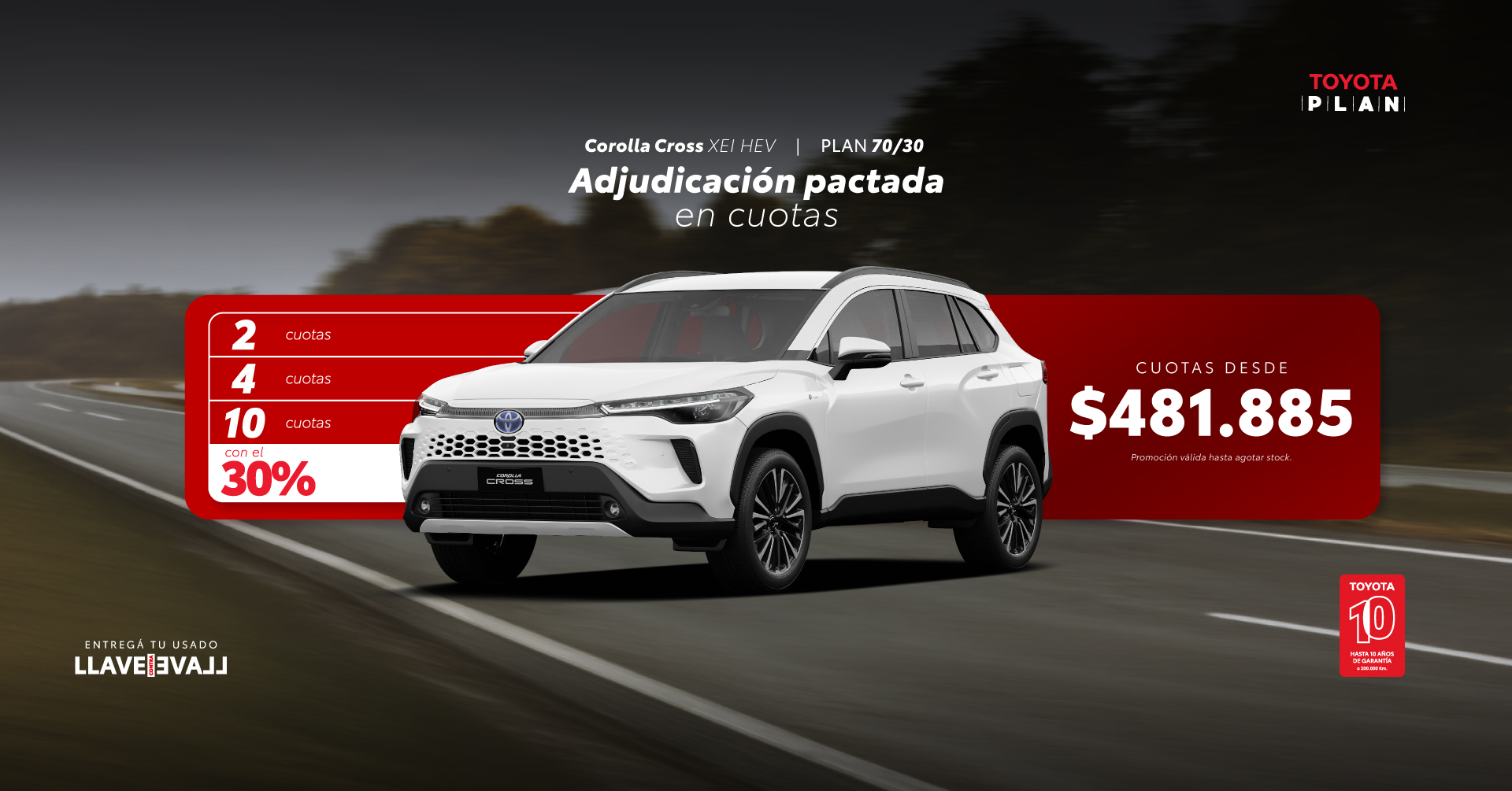 Nuevo plan Corolla Cross